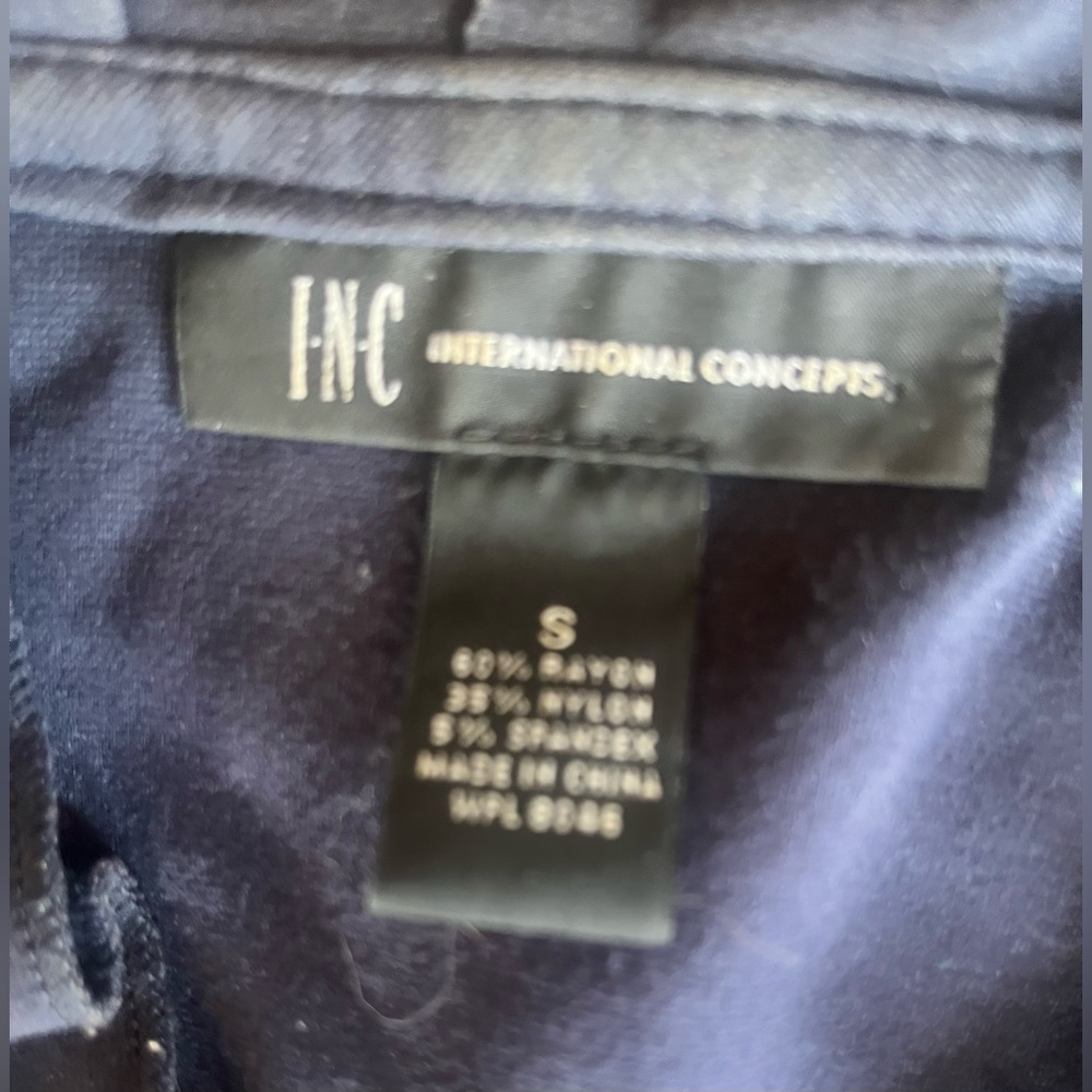 INC ruffled jacket size S - Picture 2 of 3